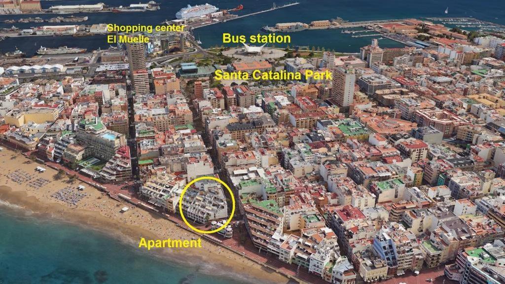 Marsin Playa 408 Vivienda Vacacional Las Palmas de Gran Canaria Eksteriør billede